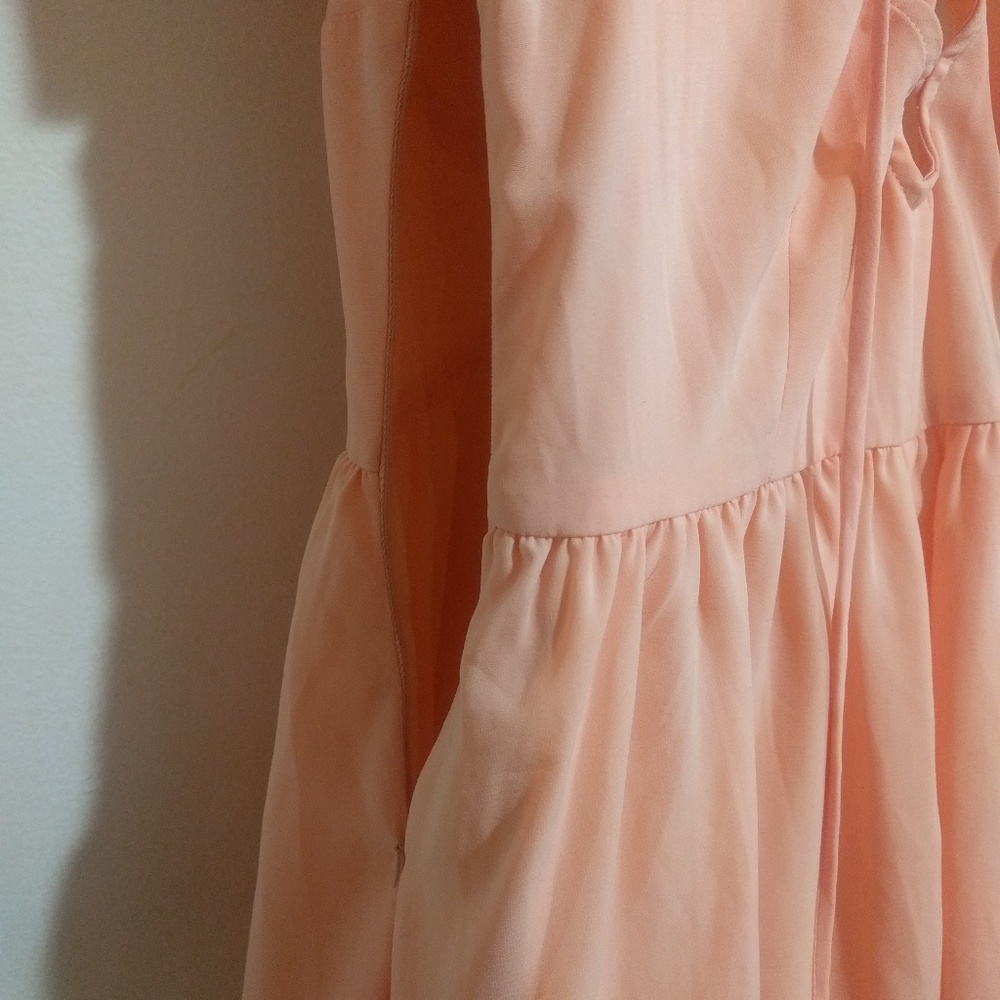 Pink Flowy Romper SM - Picture 3 of 3